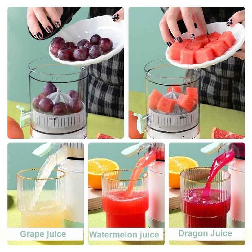 Portable USB Mini Electric Rechargeable Blender Fruit Fresh Juice Lemon Maker urfgaz-ut